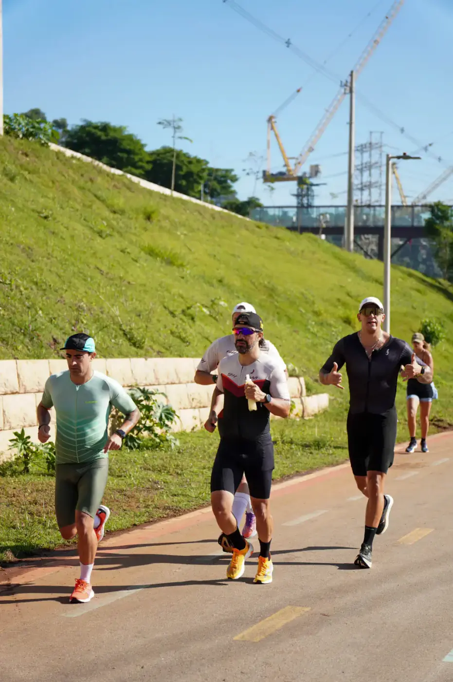 Treino de corrida Saab